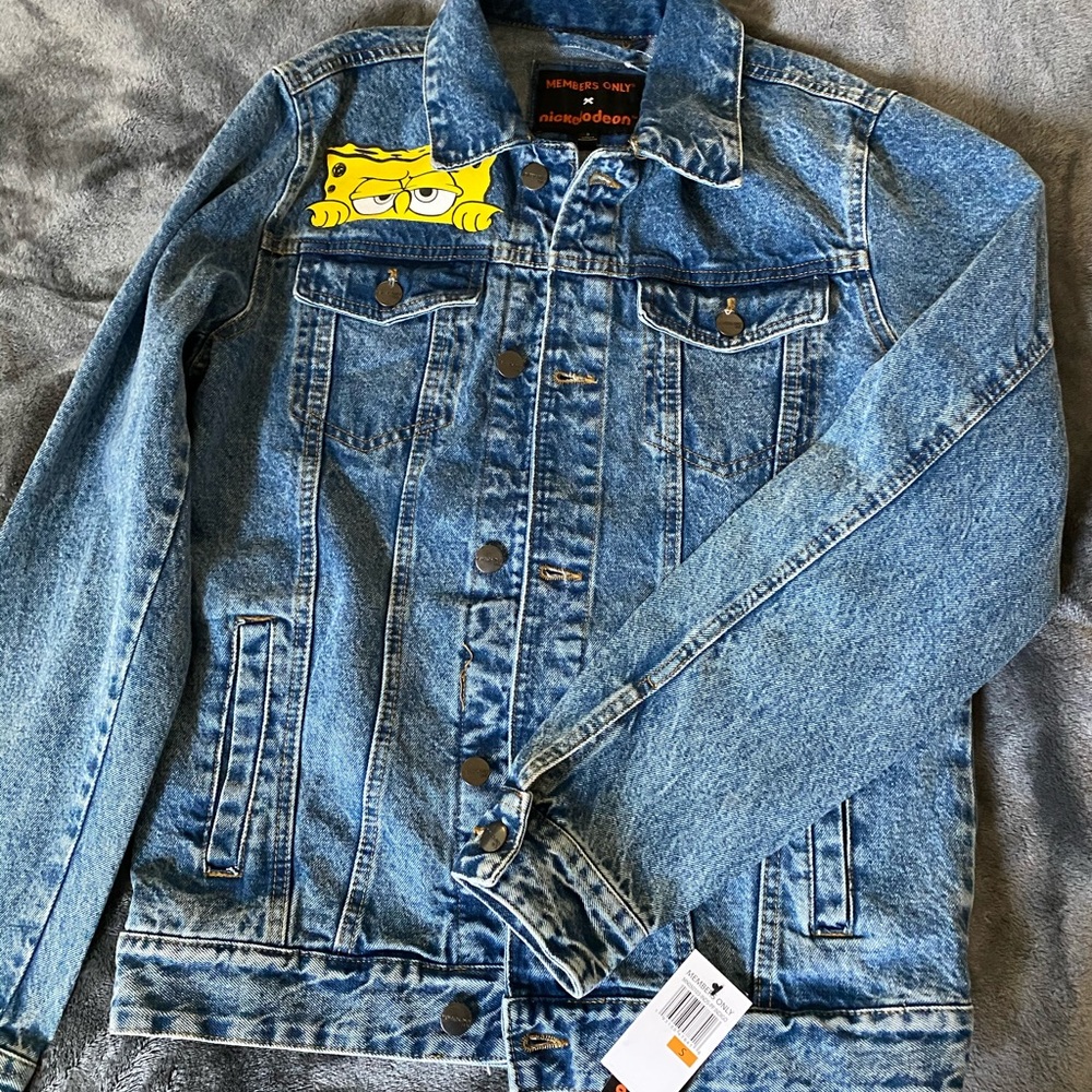 Nickelodeon‎ spongbob Jean jacket